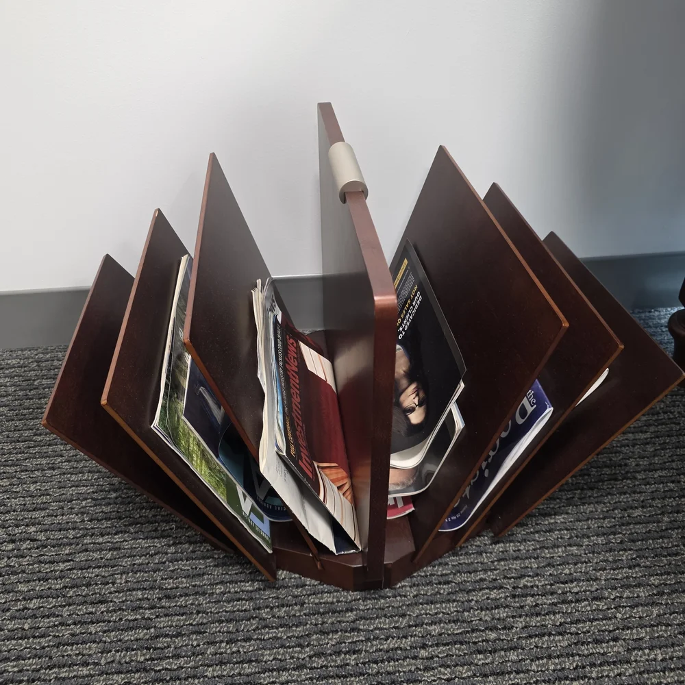 Wooden Magazine Rack - Picture 3 of 5